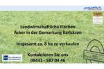 Mehrere landwirtschaftliche Flächen - Acker - in der Gemarkung Karlskron zu verkaufen - Landwirtschaftsflächen von Ihrem Immobilienpartner SOWA Immobilien und Finanzen - Grundstück Karlskron | Angebot:26749169